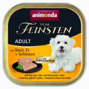 Animonda vom feinsten 2 in 1 beef eggs and ham -Кучешки пастет с говеждо, яйца и шунка, 150 гр 1
