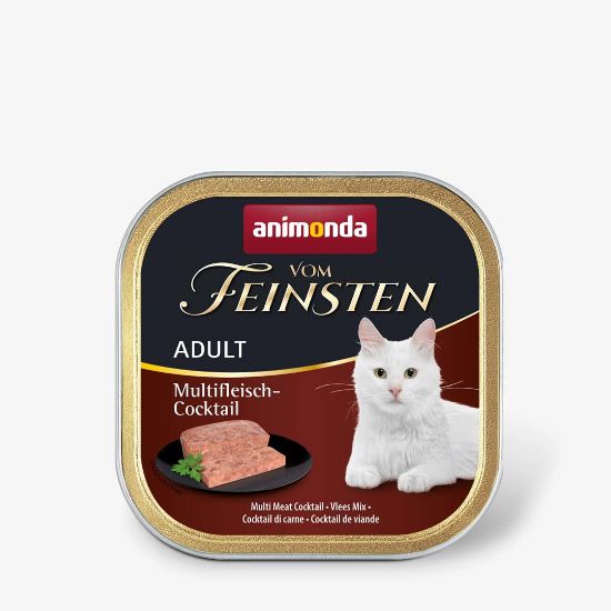 Animonda von feinsten classic multi meat cocktail -Котешк пастет мултикоктейл пиле, заек, телешко, агнешко, свинско, 100 гр.