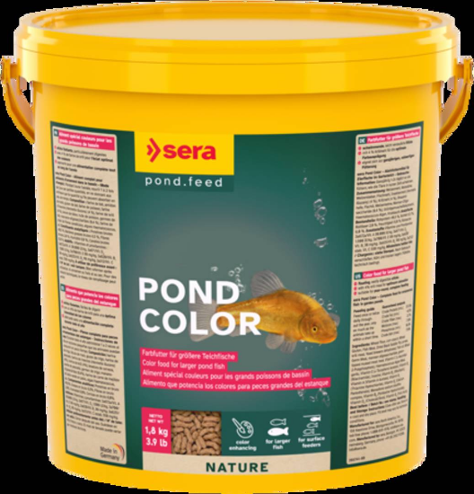 Sera color sticks - Храна за златни и студеноводни риби в аквариуми или езеро, подсилва цветовете, 10 000мл.