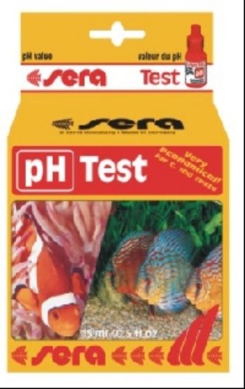 Sera - pH test - за точно определяне на pH на водата,може да се използва за около 80 измервания