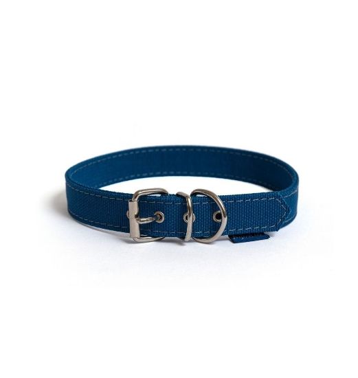 Project Blu Zambezi XL - Модерен, регулируем нашийник за кучета от 100% рециклирани материали, 20мм/ 50 см.