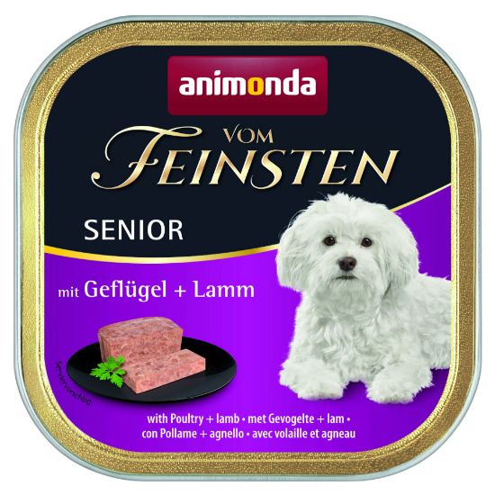Animonda Vom Feinsten Senior with Beef Lamb -Пастет с говеждо и агнешко месо, за кучета над 7 години - 150 гр