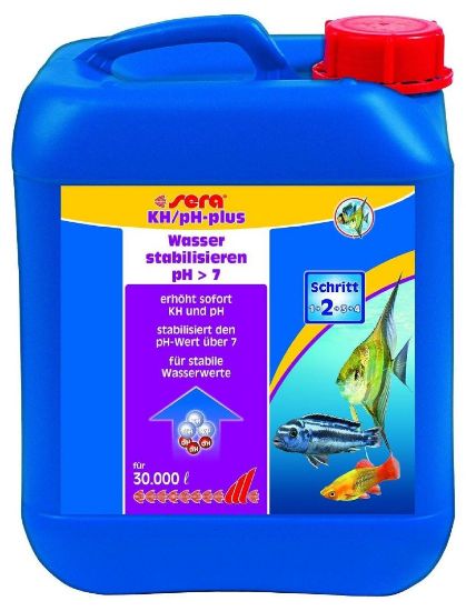 Sera pH / kH - plus - Препарат за безопасно повишаване на рН и кН на водата, 5000 мл.