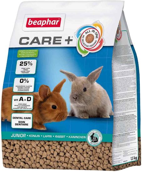 Beaphar Care+ Super Premium- Премиум храна за зайци до 10 месеца, 1.5 кг.