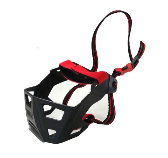 Миазоо - Намордник за френски булдог от пластмаса, регулируем