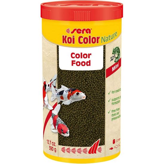 Sera Koi Color Mini - Оцветяваща храна за риби кои до 12 см./1000 мл.