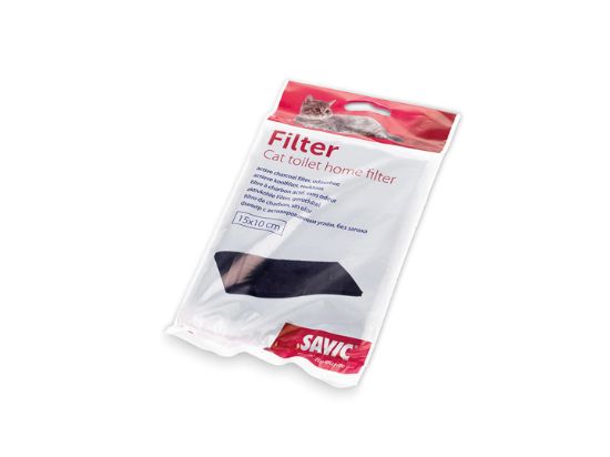 Savic - Активен въглен-филтър за котешка тоалетна къща Nestor ,