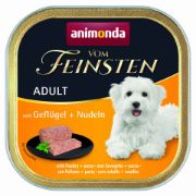Animonda Vom Feinsten with Poultry and Pasta - Деликатесен пастет с пилешко и паста, за кучета над 1 година, 150 гр 1