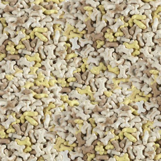 Antoso micro bones Vanilla-Кучешко лакомство бисквити микро кокалчета ванилия 1 кг. кофичка