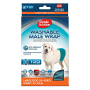 Simple Solution Large - Многократен памперс за мъжки кучета, 45-89 см. 1
