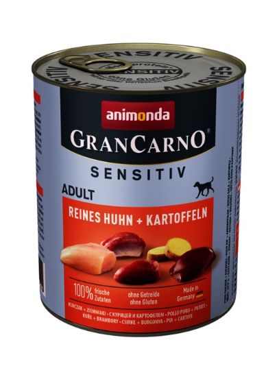 Animonda GranCarno Sensitive Adult Pure Chicken Potatoes -Храна за чувствителни кучета с пилешко месо и картофи, 800 гр