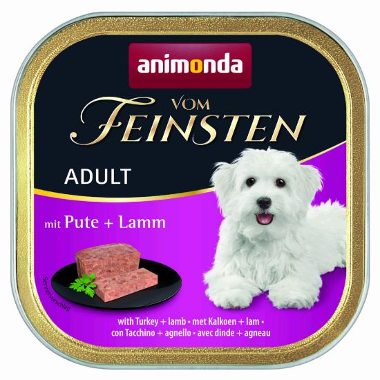 Animonda Vom Feinsten Classic Turkey Lamb -Пастет с агнешко и пуешко месо за кучета, 150 гр