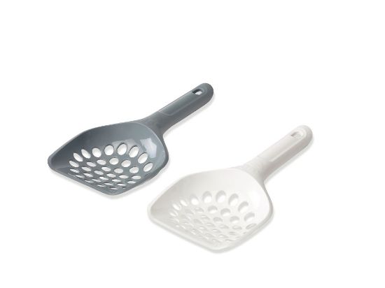 Savic -Лопатка за котешка тоалетна, макро 25,50cм x 11,50cм x 4,50cм.