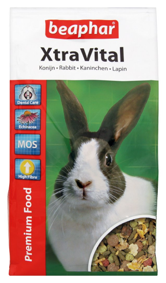 Beaphar Xtra Vital- Пълноценна храна за зайци от най-високо качество 1 кг.