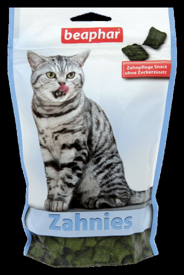 Beaphar Zahnies - Дентални хапки котки - 150 гр.