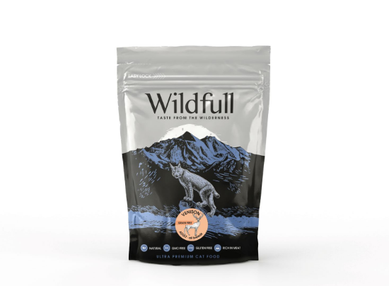 Wildfull cat venison adult - Пълноценна храна за израснали котки над 1 година, без зърно, с еленско месо , 400 гр.