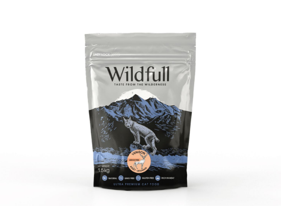 Wildfull cat venison adult - Пълноценна храна за израснали котки над 1 година, без зърно, с еленско месо , 1.5 кг.