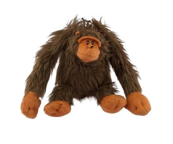 Anipro - Плюшена играчка за кучета във форма на горила, 38 см.