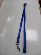 Anipro - Модерен повод за кучета 2.0/120 см от полипропиленова лента, син/черен 1