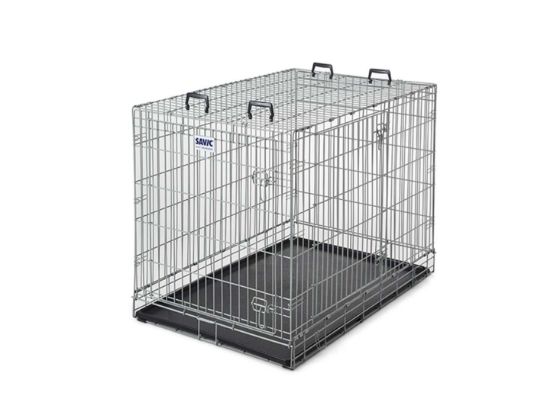 Savic Dog Residence 118 - Метална сгъваема клетка за кучета, 118 - 118 х 76 х 88 см.