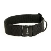 Аnipro Extra Strong Black - Регулируем нашийник за кучета, лента, 40мм/45см-70см - черен с черна тока 2