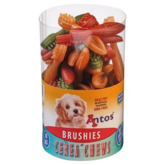 Antos Cerea Brush Puppy - Дентални четки за подрастващи кучета, 5 см, 100гр. кутия