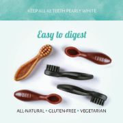 Antos Cerea Brush Small - Дентални четки за кучета за чисти зъби и свеж дъх, 11 см, 120 гр. в пакет 2