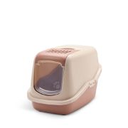 Savic Nestor - Котешка тоалетна с филтър против миризми, цвят Тоскана, 56х39х38.5см. 1