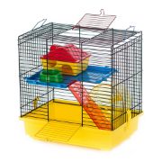 Duvo Plus Cage Teddy 1 - Оборудвана клетка за дребни хамстери и мишки 36x24x36 см. 1