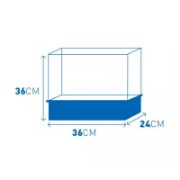 Duvo Plus Cage Teddy 1 - Оборудвана клетка за дребни хамстери и мишки 36x24x36 см. 2