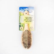 Duvo Plus Soft Bristled Brush - Бамбукова мека четка за кучета и котки 19.5 см./5.5 см. 2