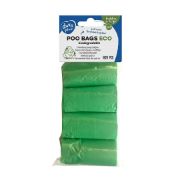 Duvo Plus ECO biodegradable poo bags - Хигиенни торбички за кучета, 8 броя х 20 торбички 3