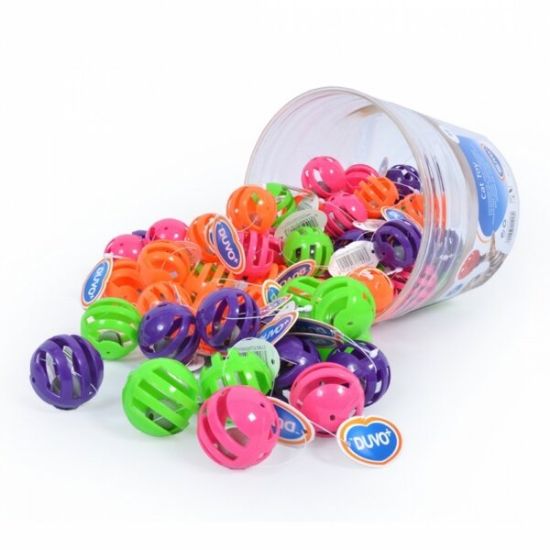 Duvo Plus Rattle Balls - Котешка играчка - топка със звънче