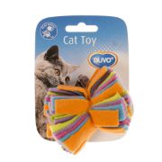 Duvo Plus Fleece Pompom - Котешка играчка - вълнена шарена топка - 6 см. 1