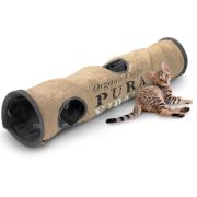 Duvo Plus Homecollection Cat Tunnel Pura Vida Jute - Тунел за игра за котки 120x25x25см. 2