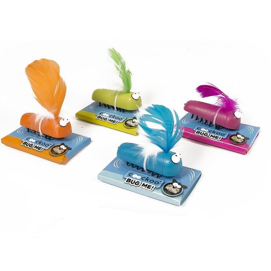 Duvo Plus - Забавна играчка за котки - механизирана буболечка, 13.5 см./1 брой