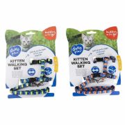 Duvo Plus Fish bones - Регулируем нагръдник 15-25 см. с повод 125 см. за котки 2