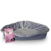 Duvo Plus Easy Cat Litter Bags - Торбички за котешка тоалетна 5 броя - 55,5x69 см. 3