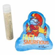 Duvo Plus Smurfs - Плюшена играчка за котки с катнип, 9Х2Х9 см. 2