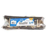 Duvo Plus Bridge - Забавна играчка за гризачи - дървен мост, 27 х 17 х 7 см. 2