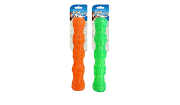 Duvo Plus TPR Stick Squeaky - Здрава, плаваща TPR играчка за кучета, почиства зъбите и масажира венците, 28 см. 1