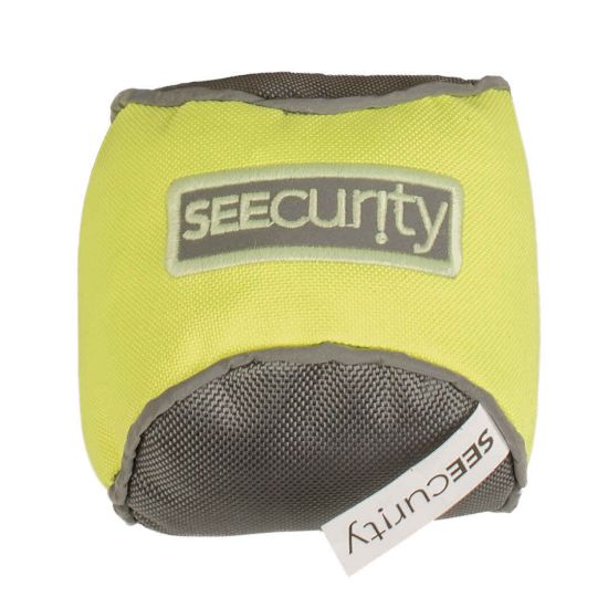 Duvo Plus Night & Day Play Ball - Кучешка играчка, светлоотразителна топка със звук за игра през деня и нощта 17см.