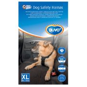 Duvo Plus Dog Safety Belt Harness - Нагръдник, безопасен колан за автомобили , за кучета с обиколка от 70 см до 90 см. черен 2