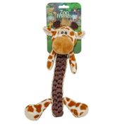 Duvo Plus Zoo Friends Velboa - Плюшена играчка за кучета във форма на жираф, 32Х22Х11,5 см. 1