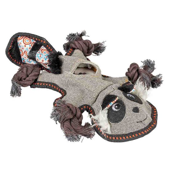 Duvo Plus Canvas - Играчка за кучета във форма на мечка, 34Х23Х5 см.