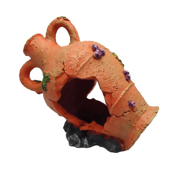Duvo Plus Decoration Gallipot - Декор за аквариуми - старинна делва , 16,5x9,5x13,5 см.
