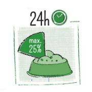 Witte Molen Puur pauze sticks orange & papaya - Премиум допълнителна храна за гризачи крекери с портокал и папая 110 гр. 3