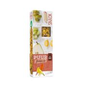Witte Molen Puur Pauze Sticks Canary Apple & Pear - Премиум допъваща храна, лакомство крекеи за канарчета с ябълки и круша 60 гр. 1