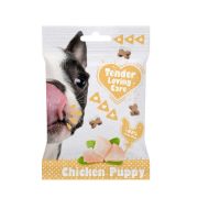 Duvo Plus Soft Snack Chicken Puppy - Лакомство, наградки за подрастващи кучета, снакс с меки хапки пилешко, 100 гр 1