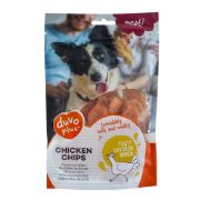 Duvo Soft chicken slices for dogs - Вкусно лакомство награди за кучета, меки хапки с пилешко месо, 80 гр 3